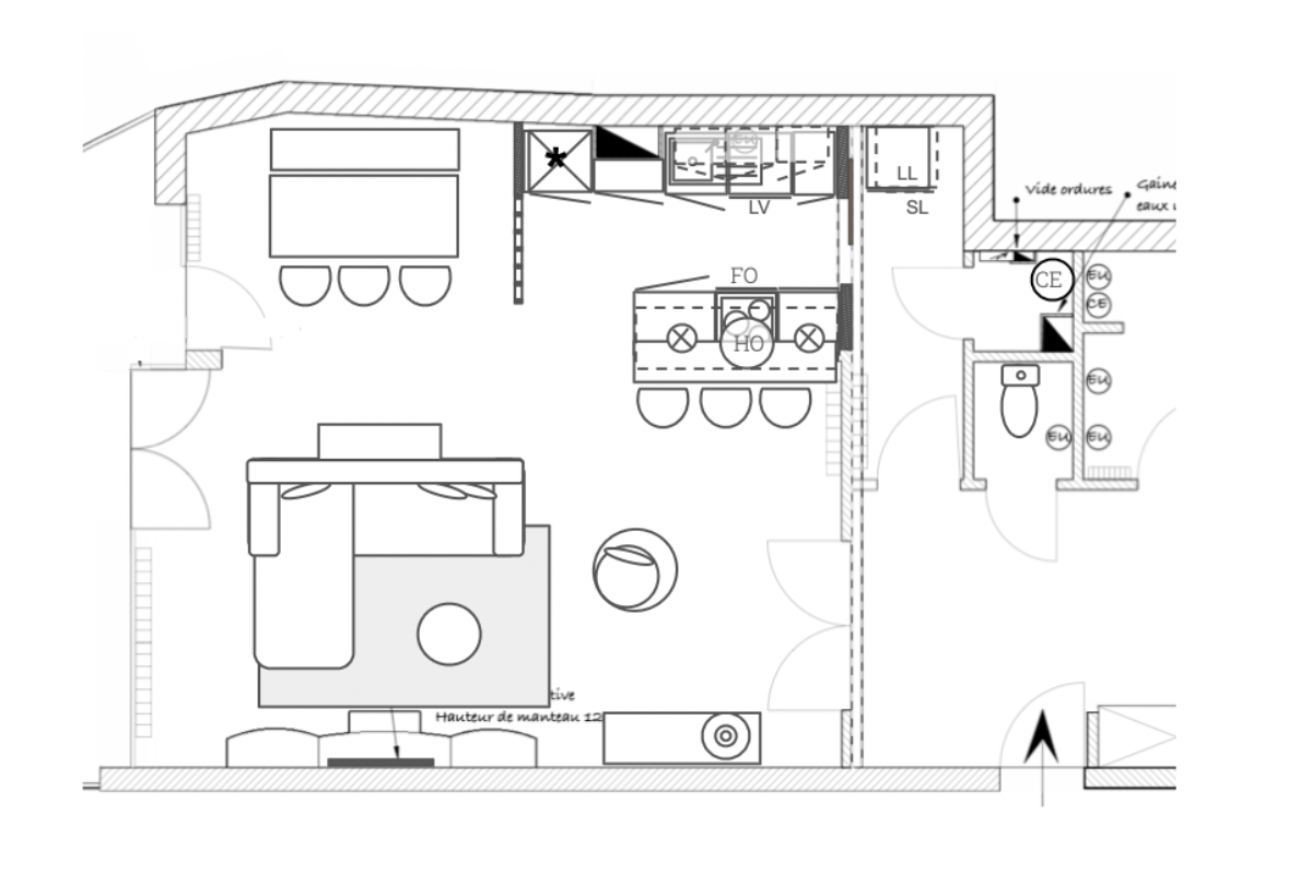 Mètres Carrés plan 2D